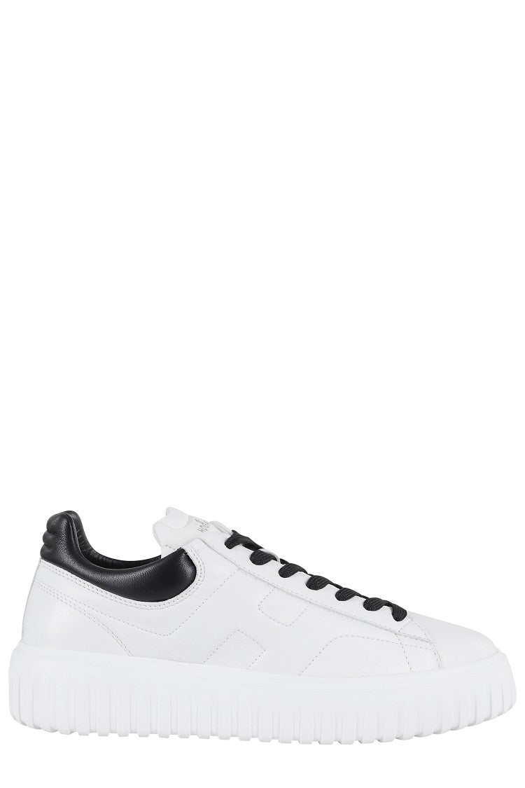 Hogan H-Stripes Laced Sneakers