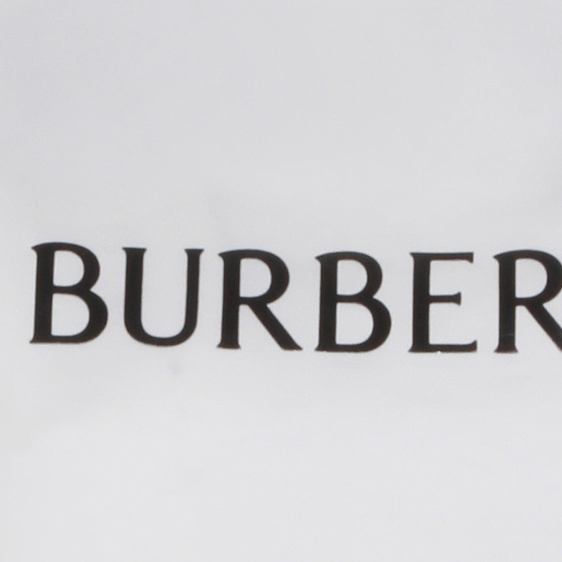 Burberry Chalk Cotton Logo T-Shirt