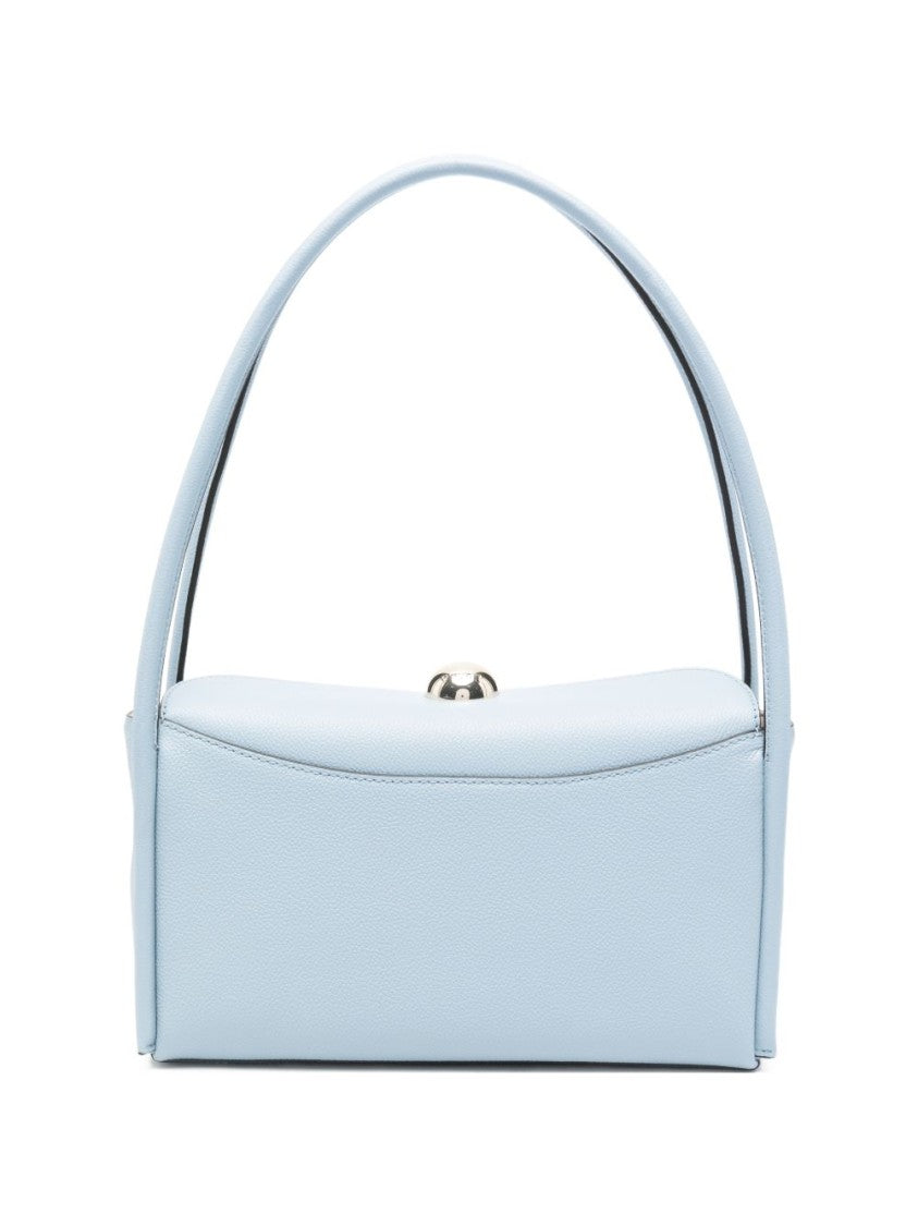 Furla Rectangular Pastel Blue Leather Handbag