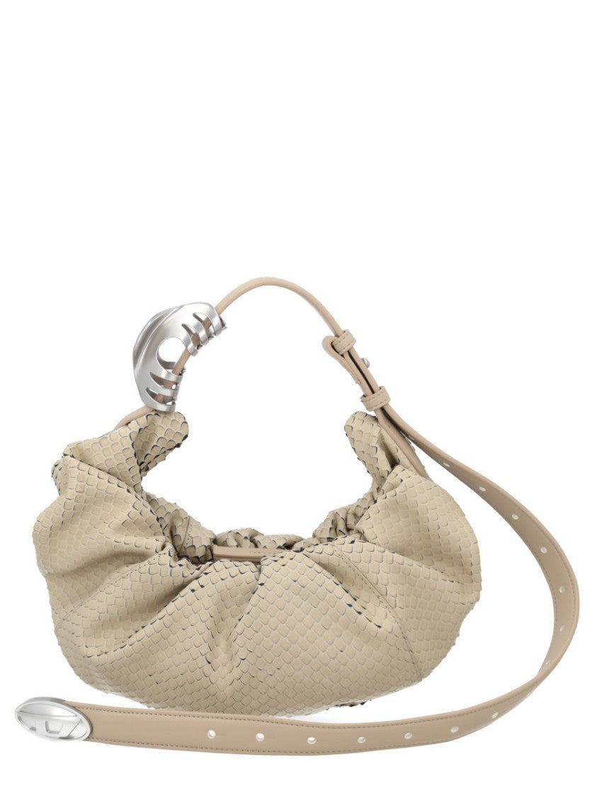 Diesel Grab-D Synthetic Gathered Handbag