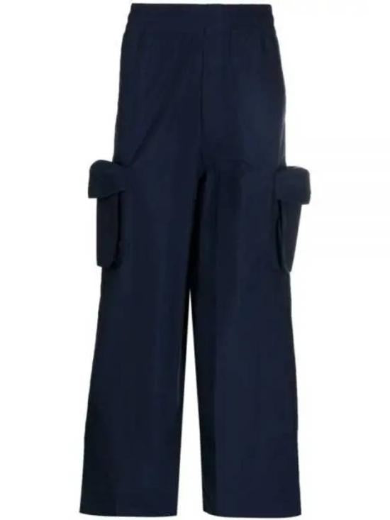 Sunnei Straight Casual Pants With Flap Cargo Pockets