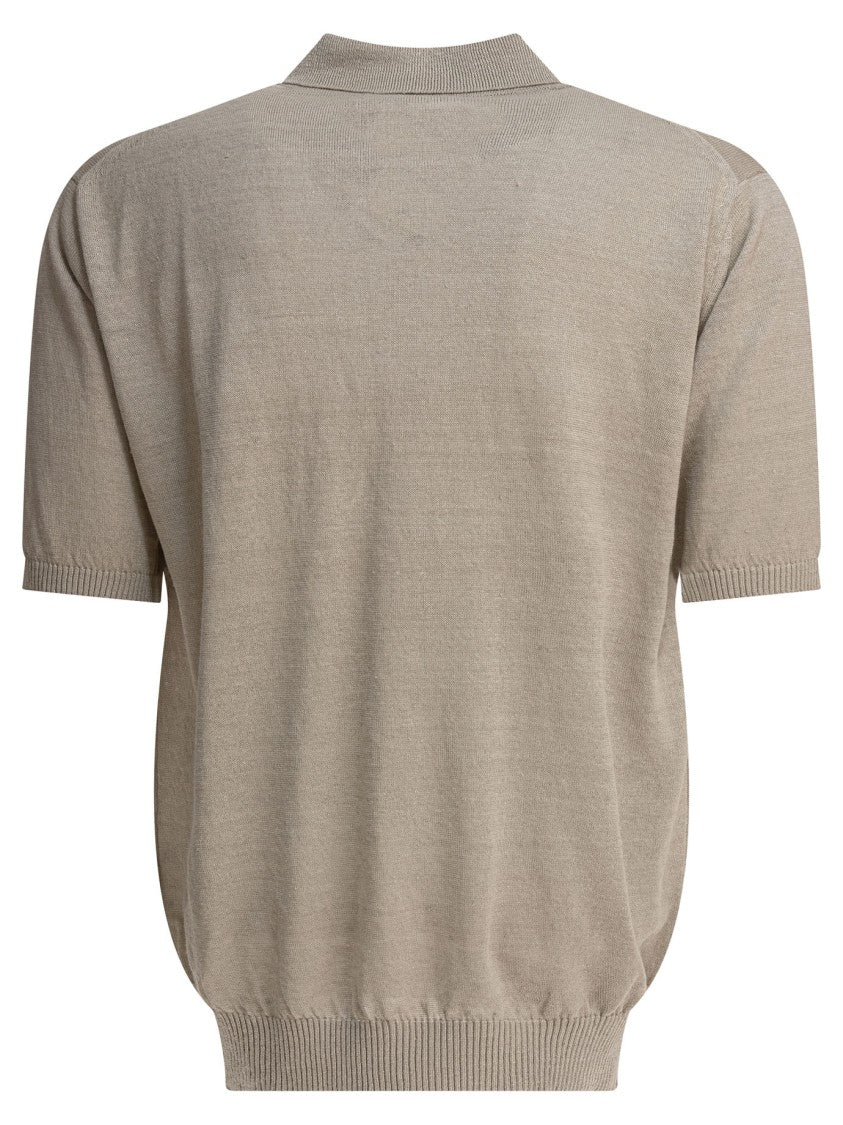 Beams Plus Hemp Polo Shirt