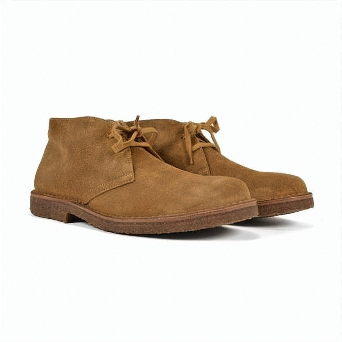 Astorflex Suede Ankle-High Loafers With Minimalist Lace-Up Design