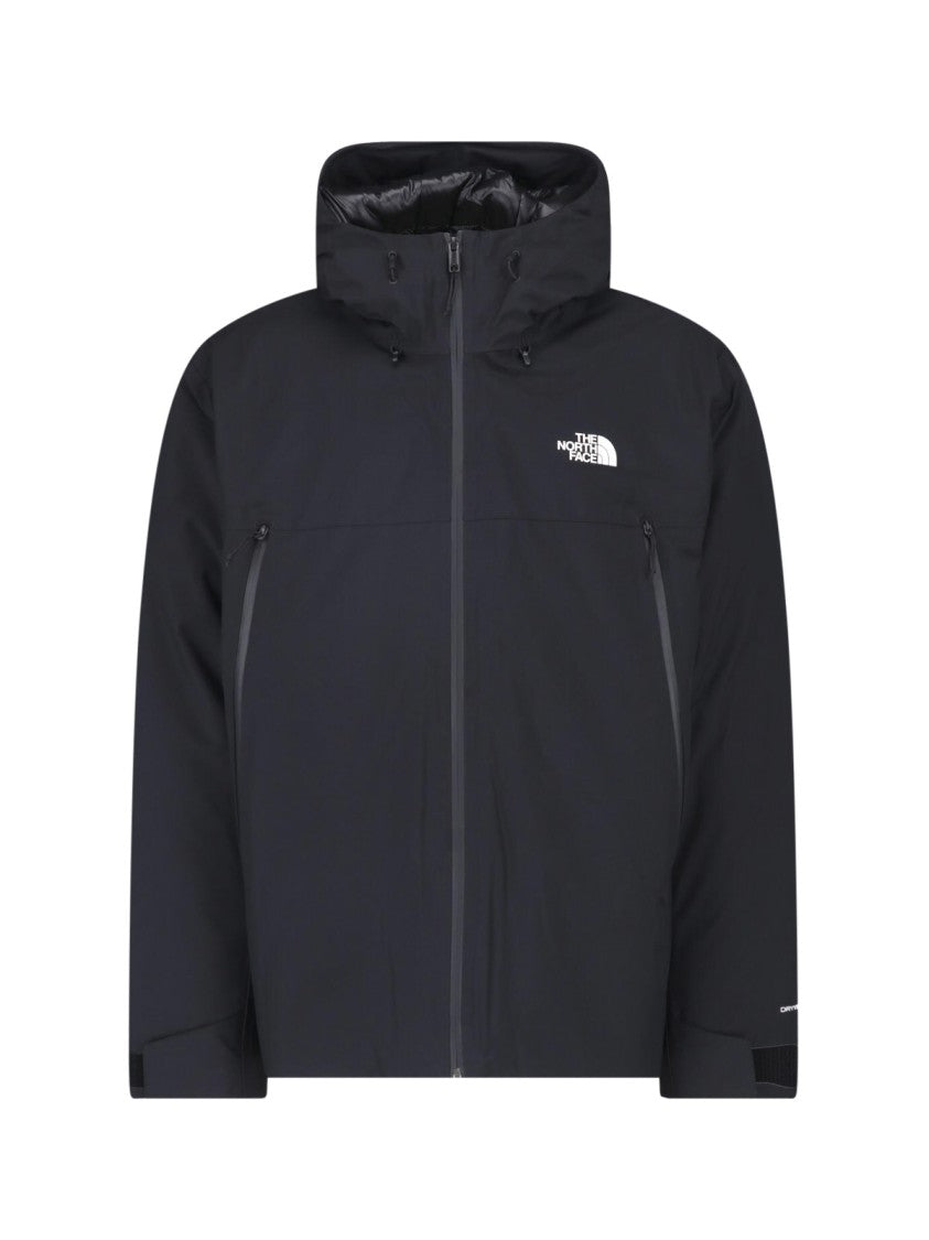 The North Face Mountain Range Hooded Jacket With Full Zip Closure