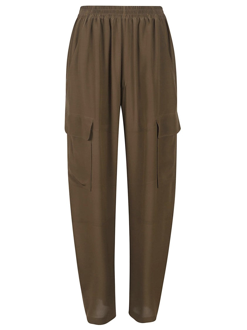 Petar Petrov Fluid Cargo Pants With Relaxed Fit