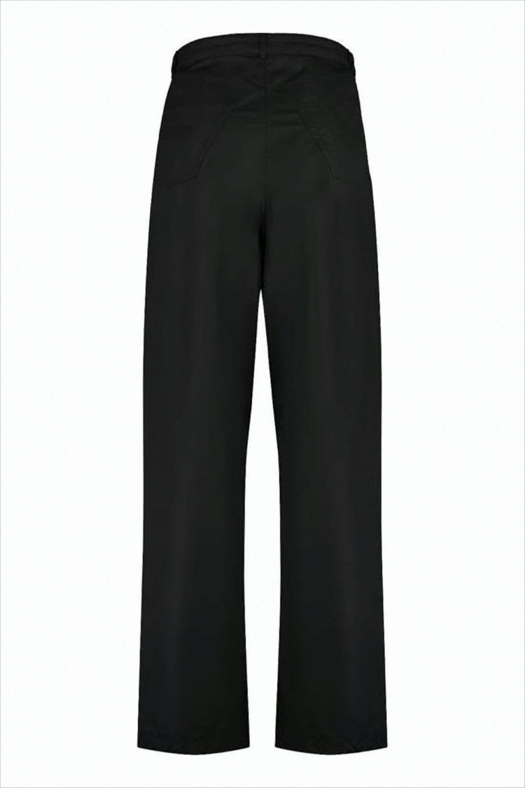 Balenciaga Wide-Leg Cropped Pants With High Waist