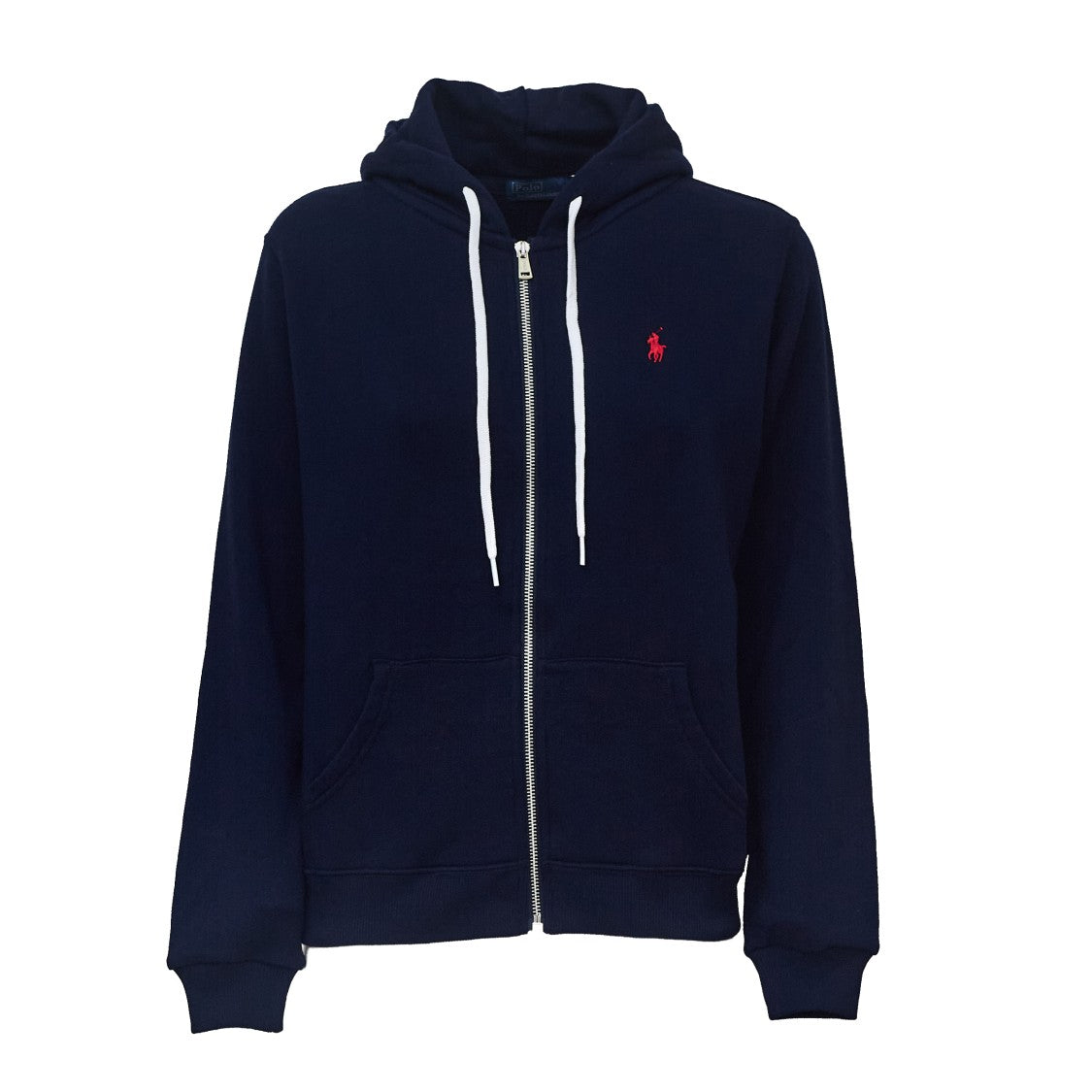 Polo Ralph Lauren Full-Zip Cotton Fleece Hoodie With Embroidered Detail