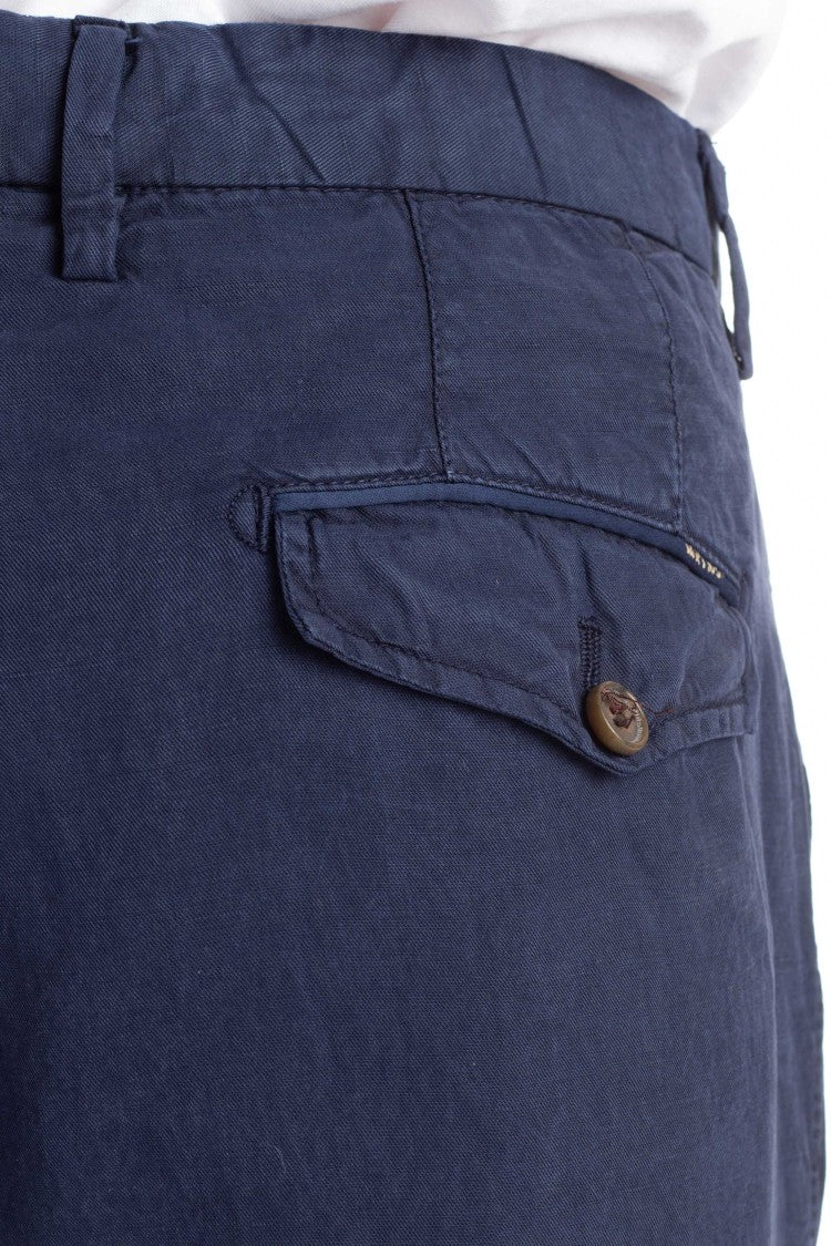 Myths Cotton-Linen Zeus Chino Trousers