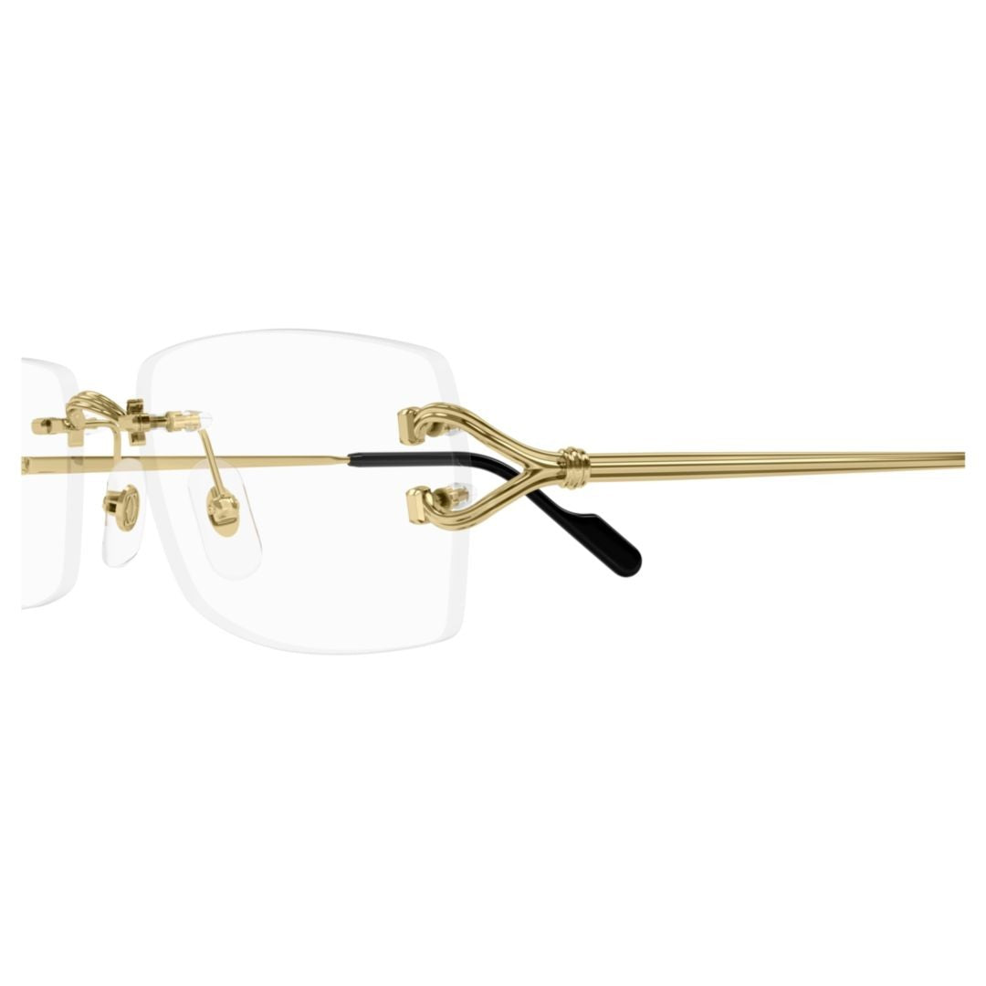 Cartier Ct0563o Rimless Eyeglasses