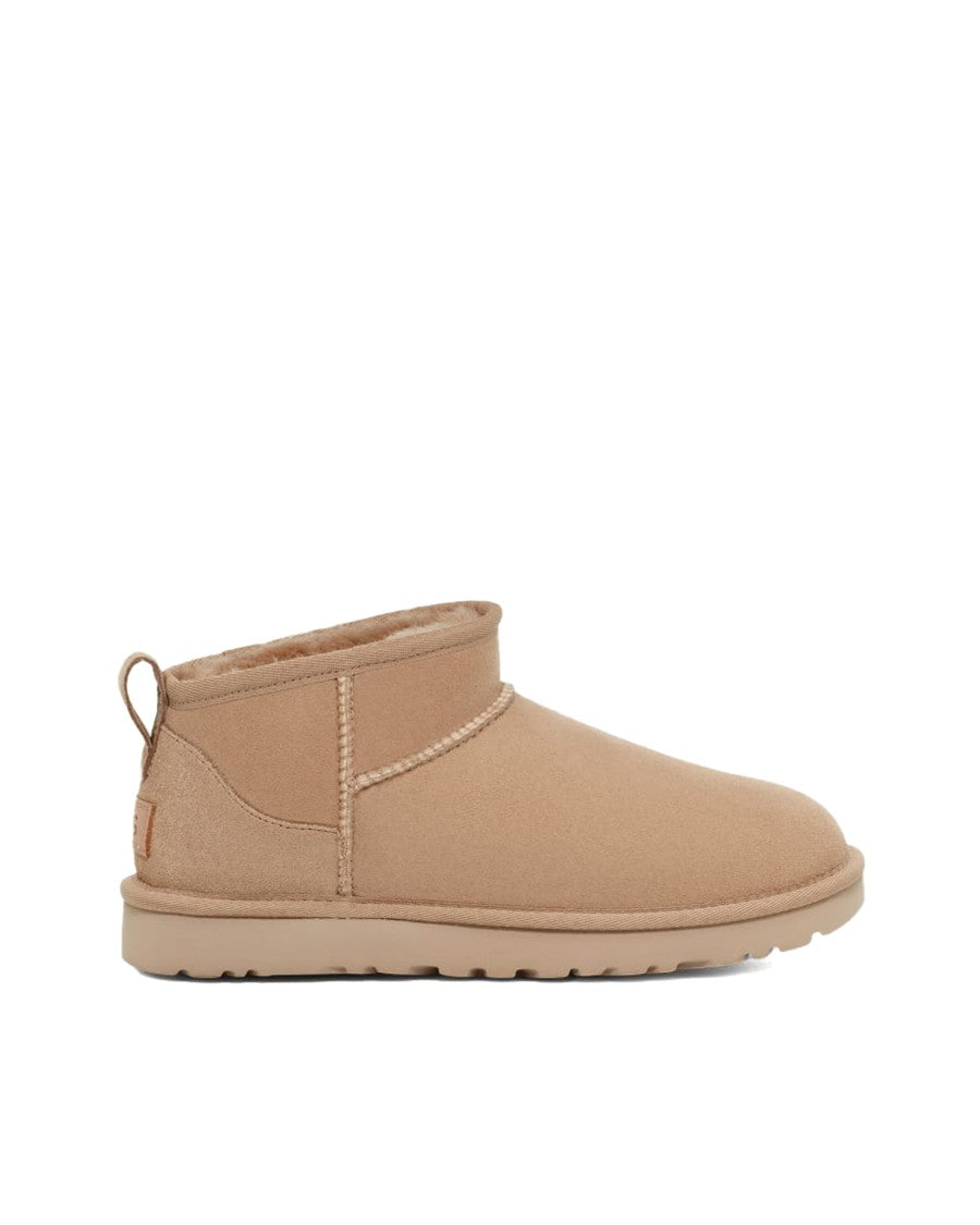 Ugg Sand Classic Ultra Mini Ankle Boots