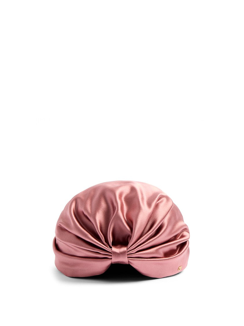 Valentino Garavani Silk Turban With Twisted Front Detail
