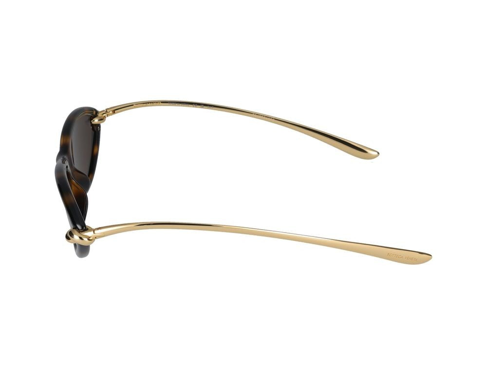 Bottega Veneta Sunglasses Bv1390s 002 Havana Gold Brown 56/14/145