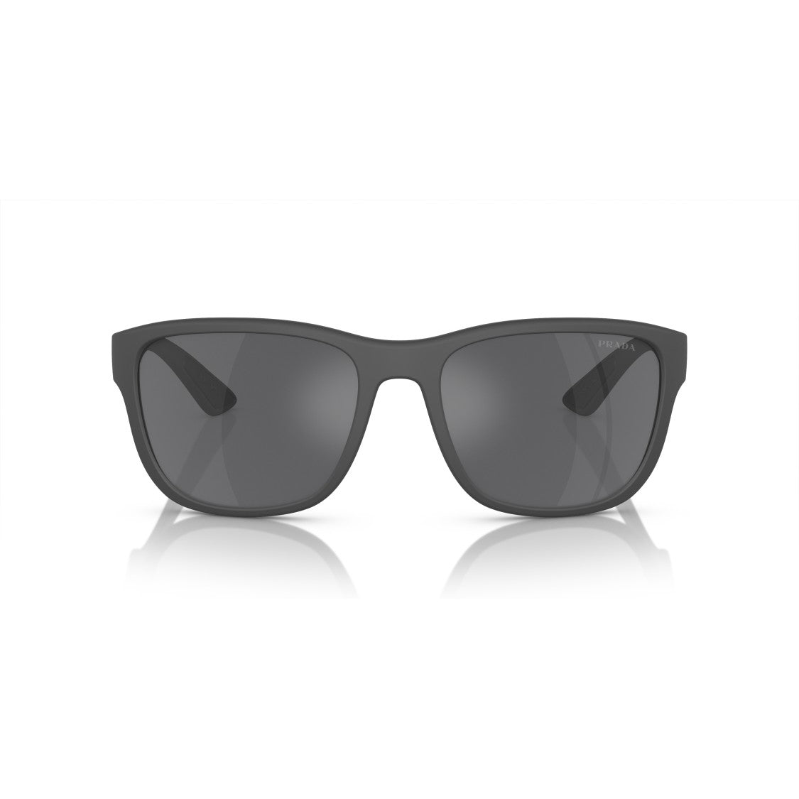 Prada Linea Rossa 0Ps 01Us Matte Black Rectangular Sunglasses