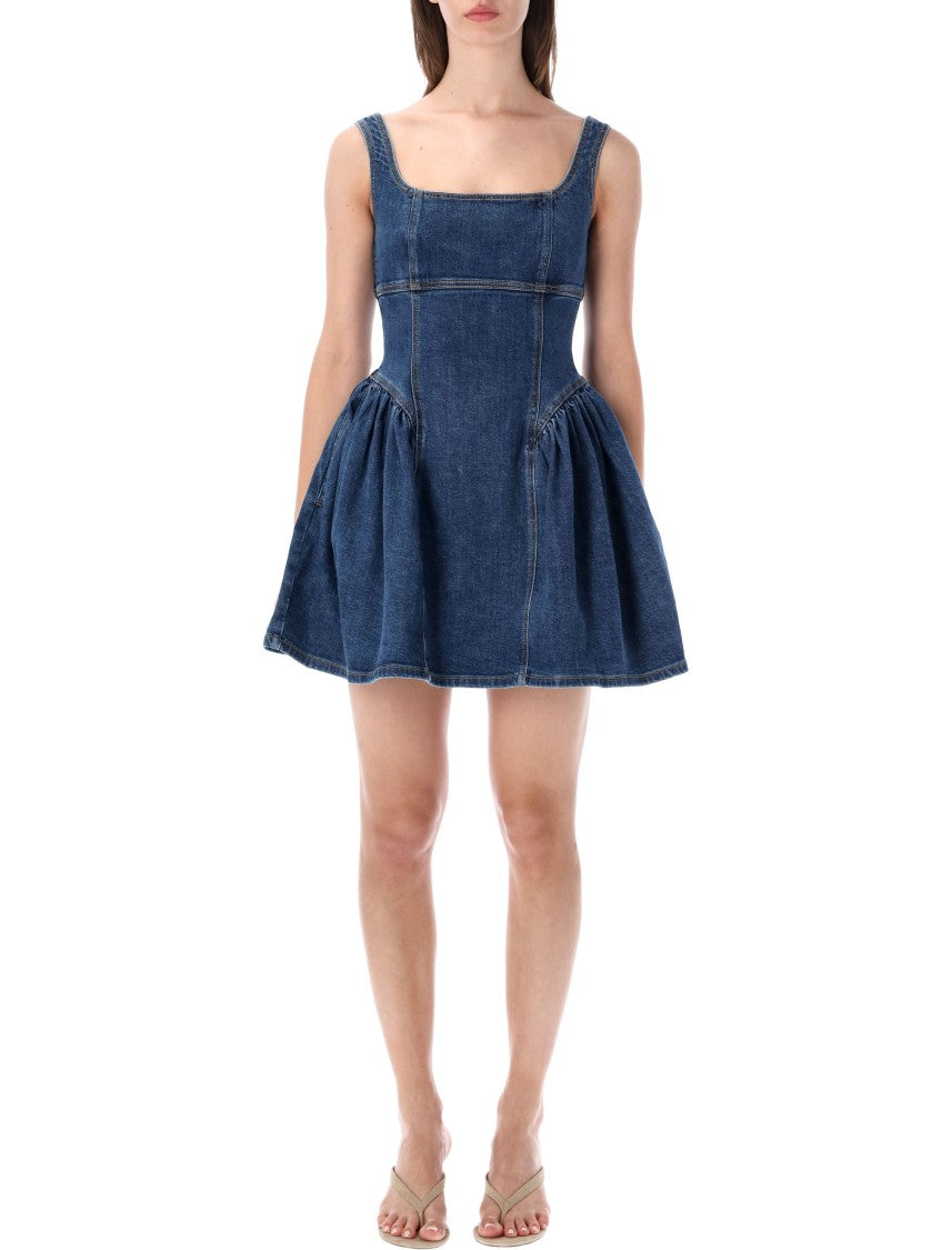 Self-Portrait Demin Mini Dress