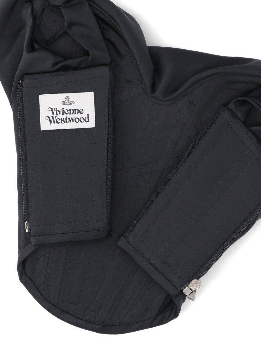 Vivienne Westwood Minimalist Black Top With Clean Lines And Tailored Fit