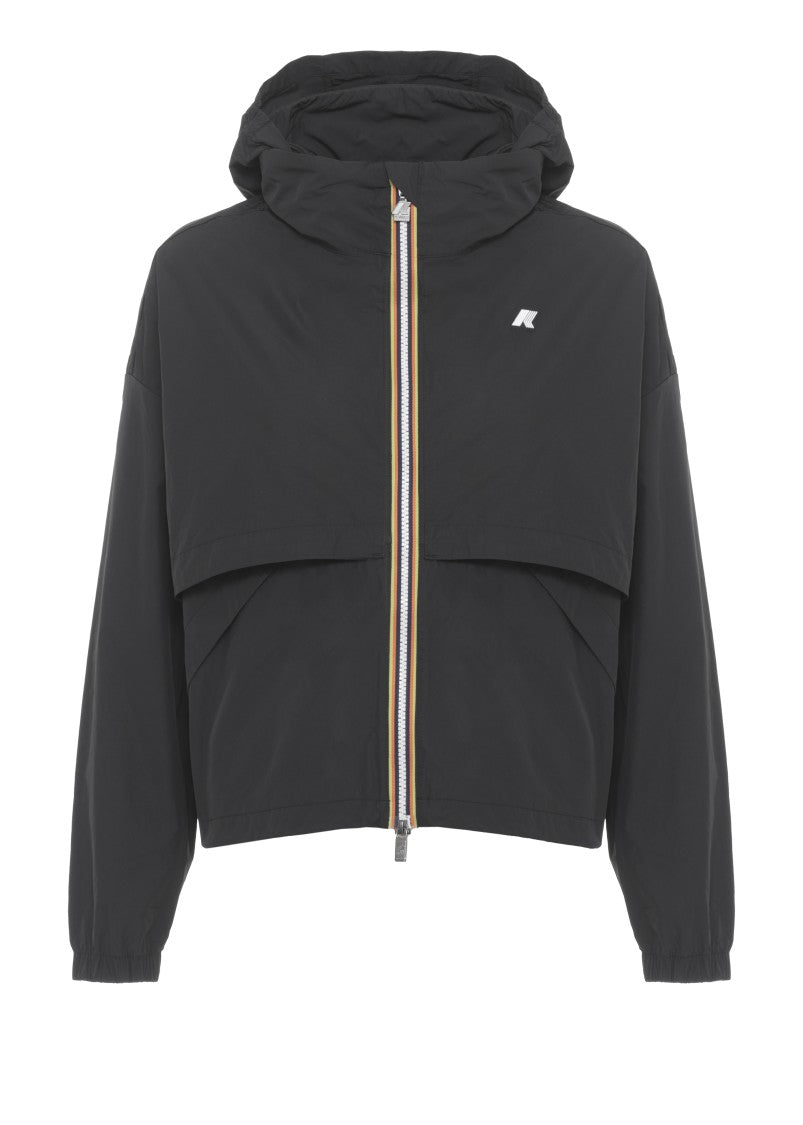K-Way Black Aubette Memory Touch Jacket