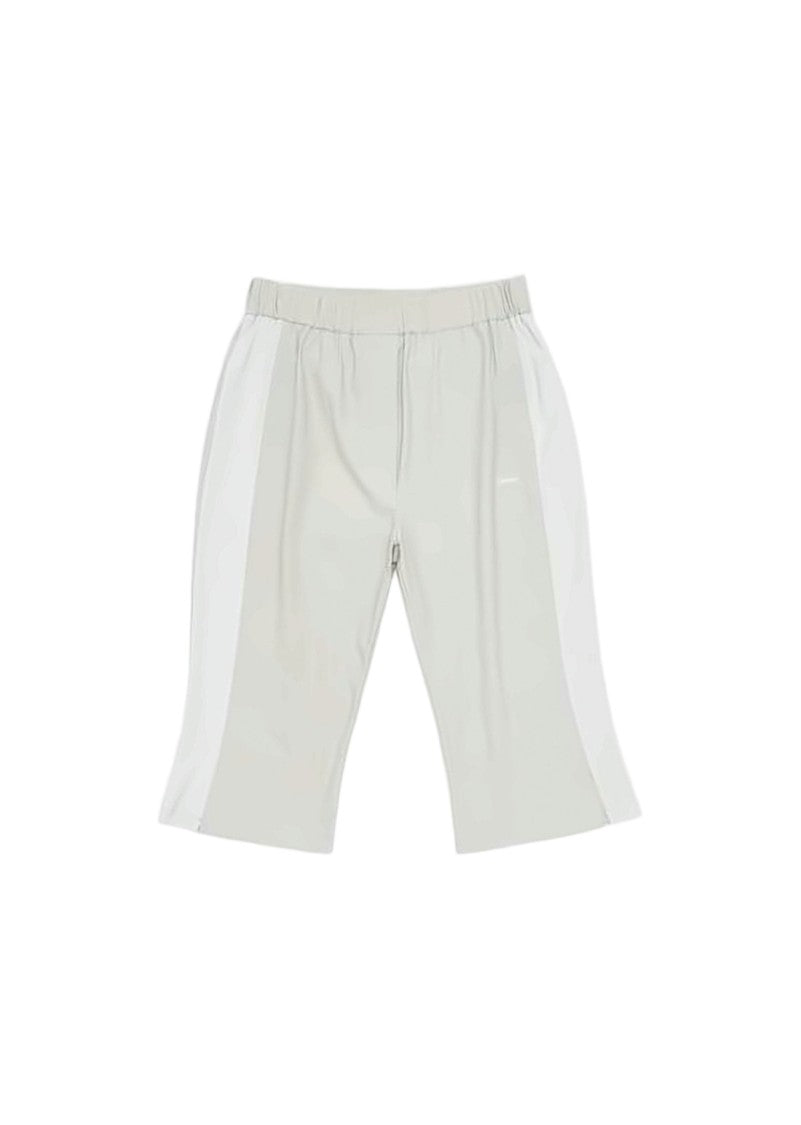 Amomento Relaxed Fit Two-Tone Shorts With Elastic Waistband
