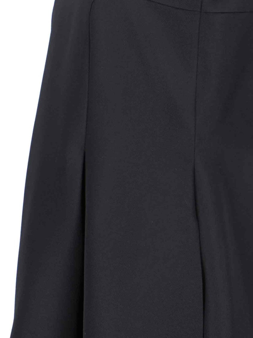 Moschino Polka Dot Midi Dress – Black/Beige