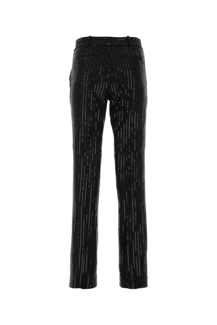 Michael Michael Kors Black Triacetate Blend Pant