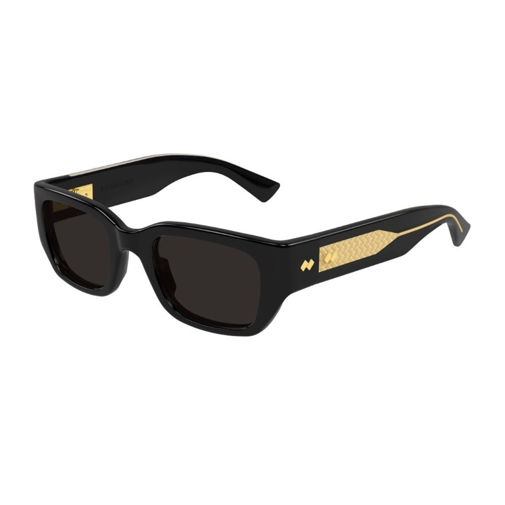 Bottega Veneta Bv1400s Intrecciato Line Squared Vintage-Inspired Sunglasses