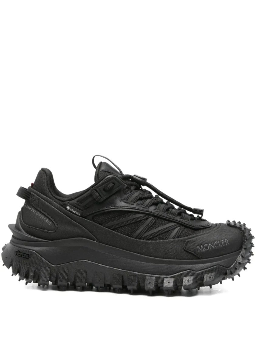 Moncler Trailgrip Gtx Low Top Sneakers With Rugged Tread Design