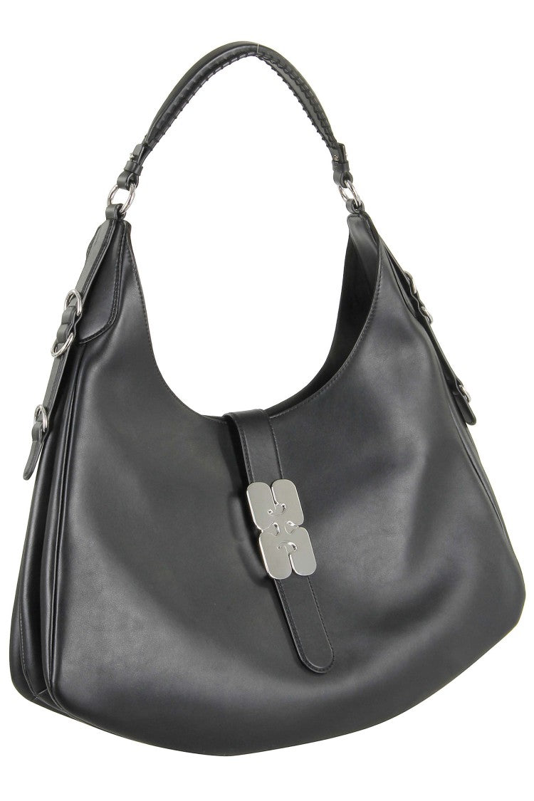 Ganni Kat Large Silver