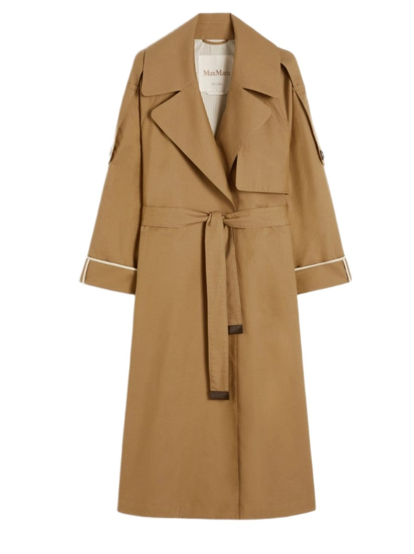 Max Mara Classic Brown Trench Coat With Tailored Silhouette