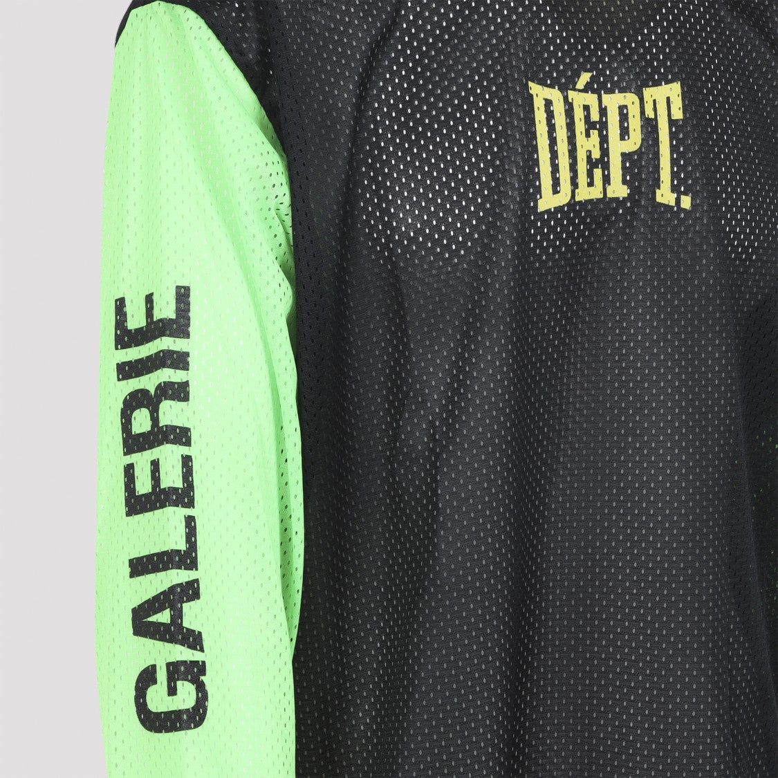 Gallery Dept. Long-Sleeve Black Mesh T-Shirt
