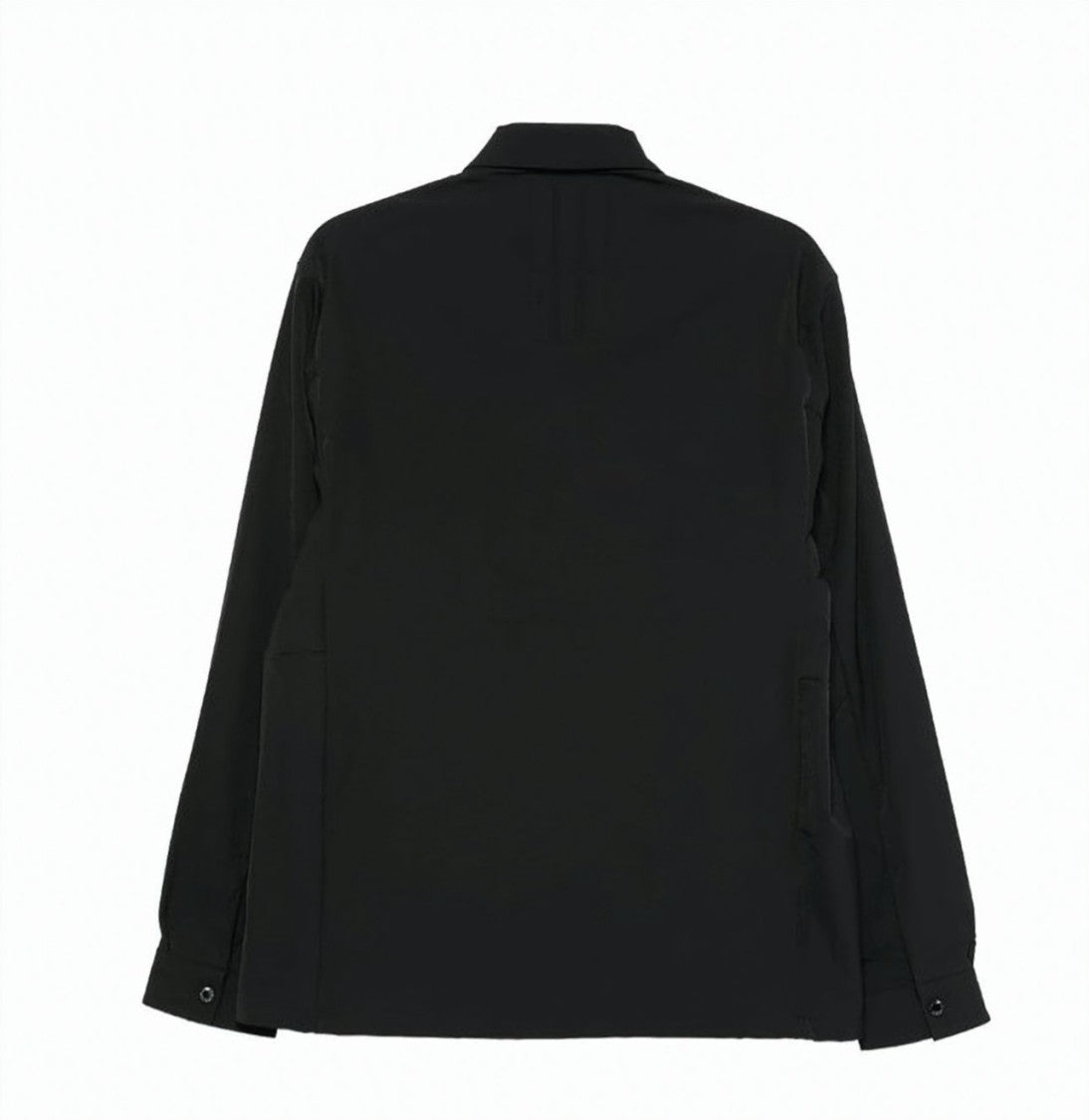 Boss Black Embossed Logo Button Long Jacket