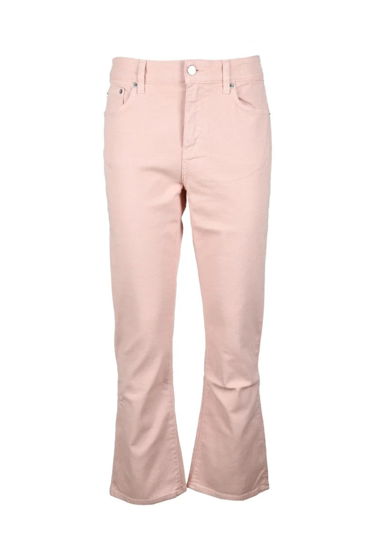 Department 5 Pink Flared Stretch Jeans
