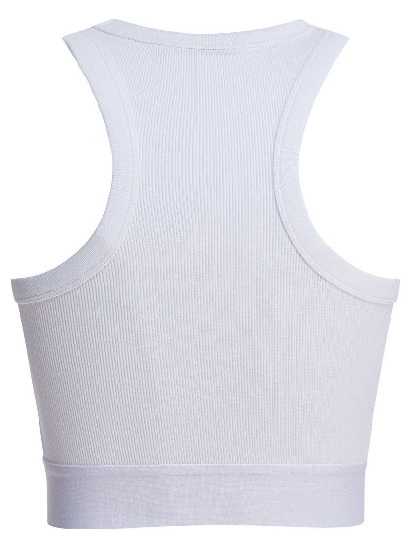 Givenchy Cropped Tank Top With High Neckline