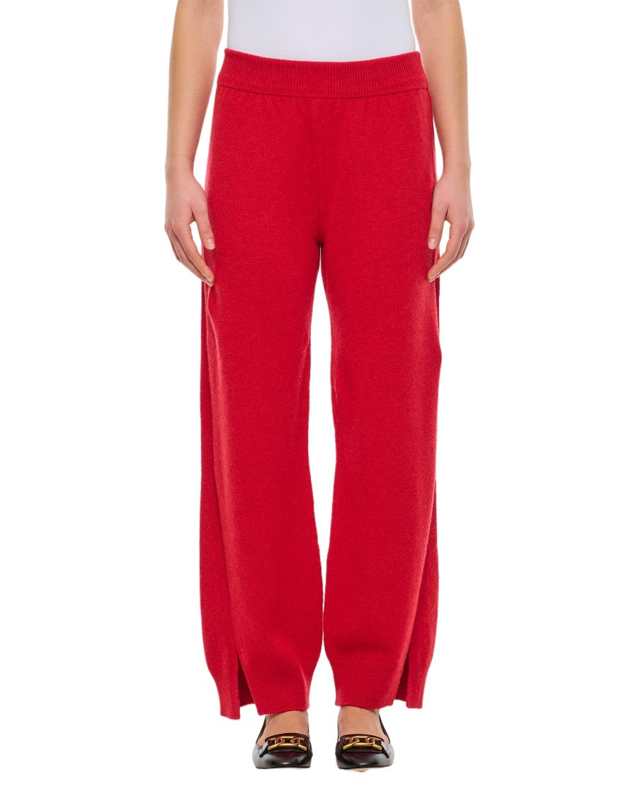 Barrie Cashmere Jogging Pants With Ribbed Waistband And Hem