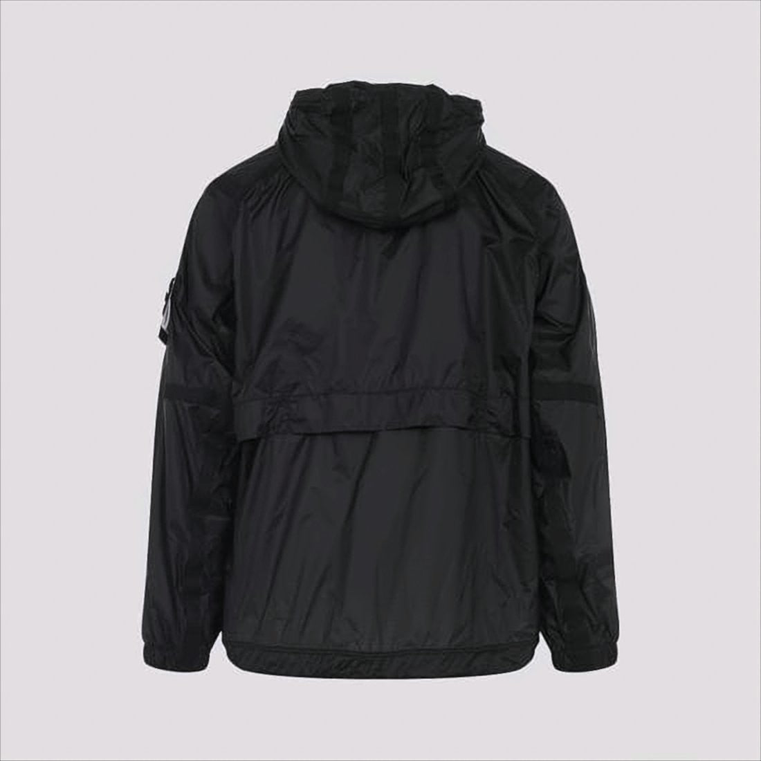 Stone Island Sleek Lightweight Hooded Jacket With Panel Detailing