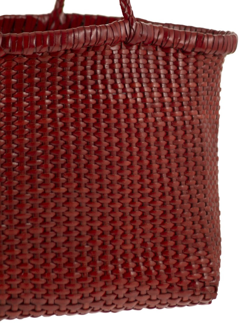 Dragon Weave - Braided Leather Bag S