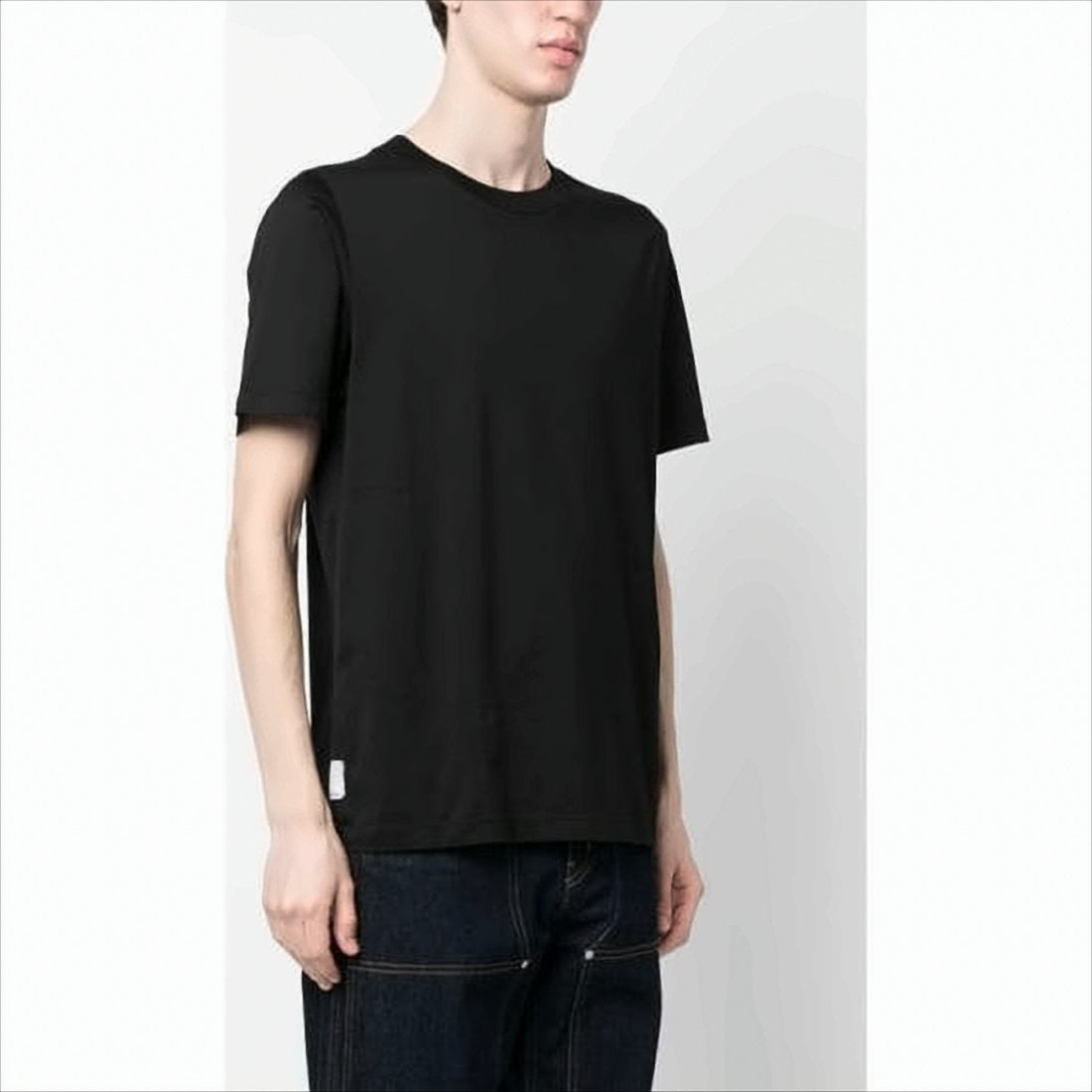 Stone Island Classic Crew Neck Short-Sleeved T-Shirt With Bold Graphic