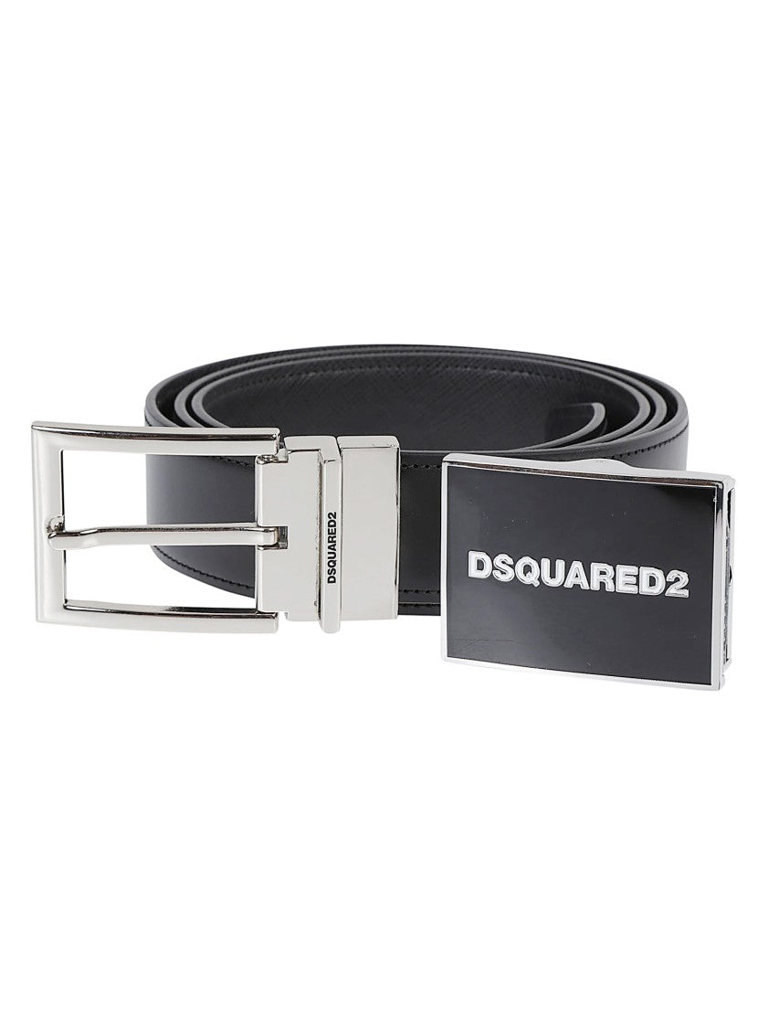 Dsquared2 4 In 1 Calf Leather Belt