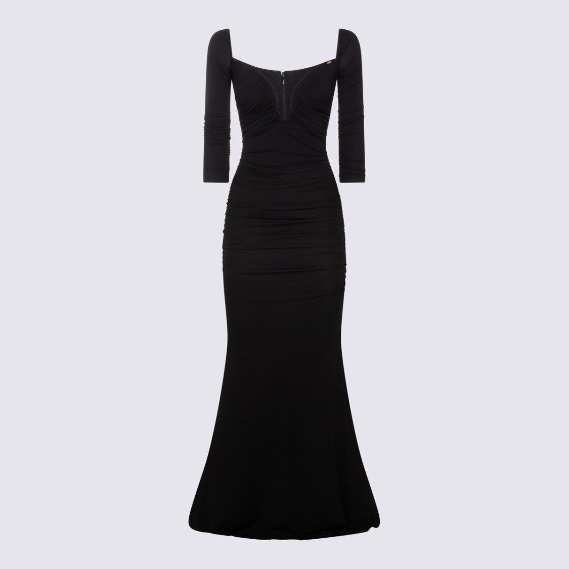 Elisabetta Franchi Full-Length Viscose Dress