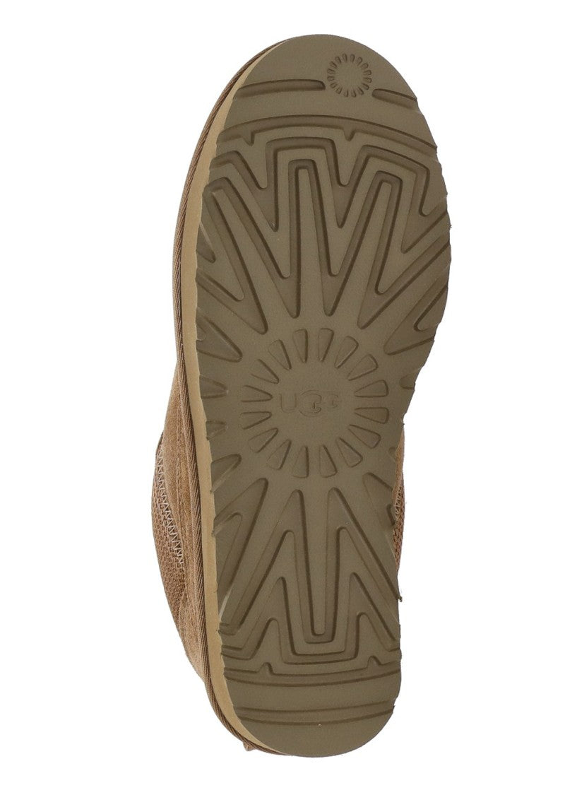 Ugg Brown Lo Lowmel Canvas Sneakers