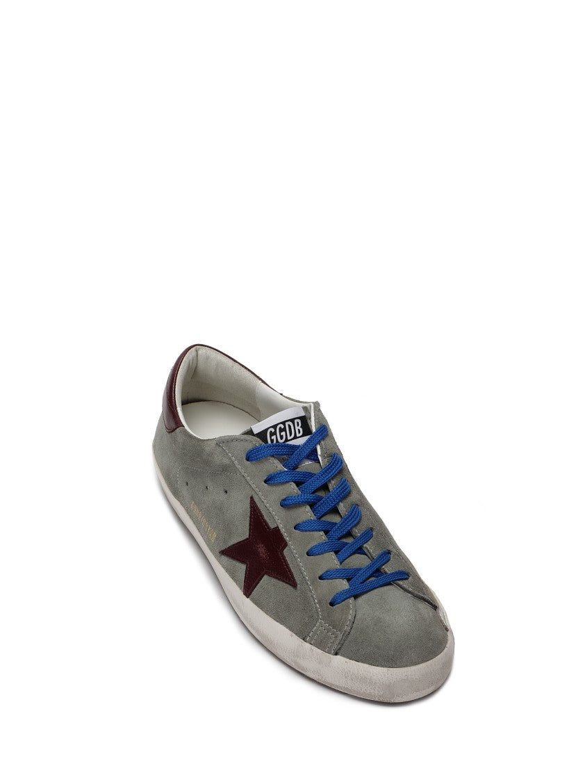 Golden Goose Super-Star Suede Upper And Toe Leather Star And He