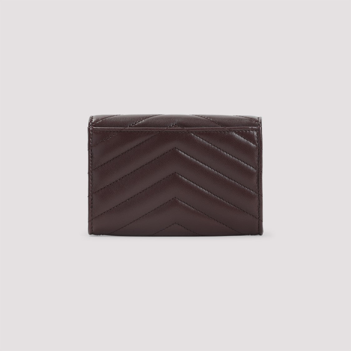 Saint Laurent Envelope Red Lamb Leather Credit Card Case