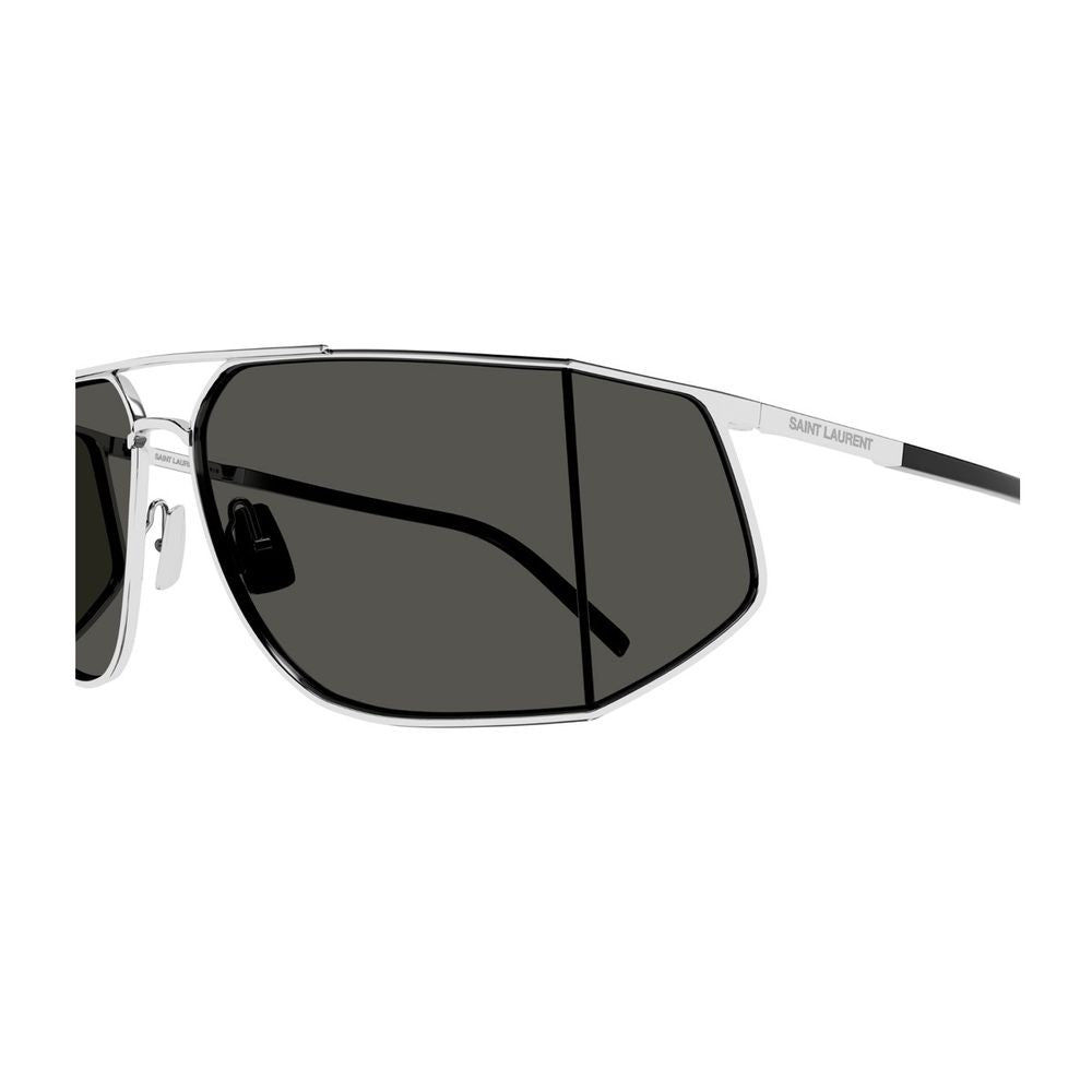 Saint Laurent Sl 750 Linea Sl Logo Rectangular Shield Sunglasses