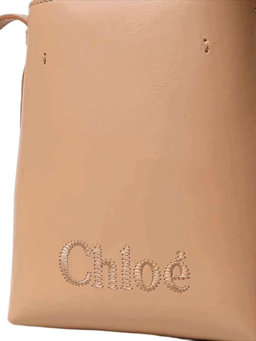 Chloé Structured Calf Leather Chloé Shoulder Bag