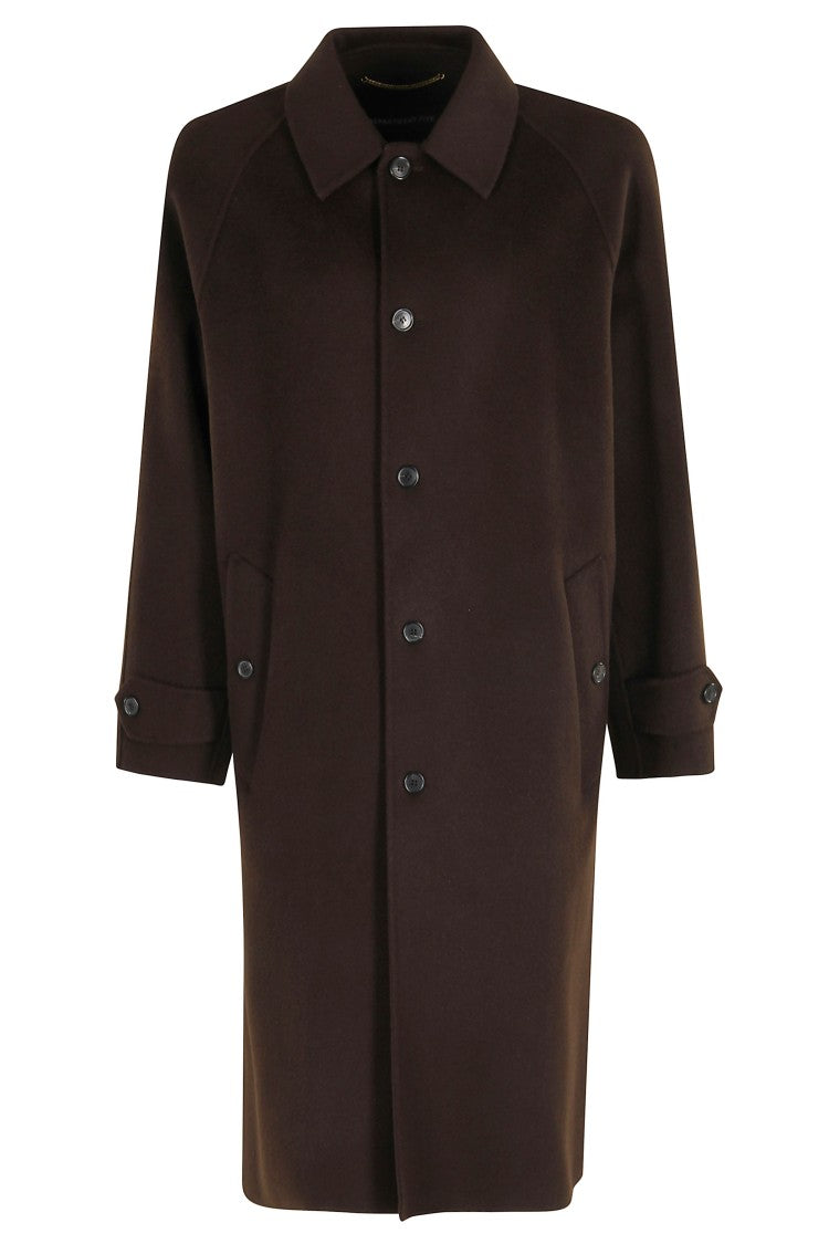 Department Five Single-Breasted Radison Pattern Wool Coat