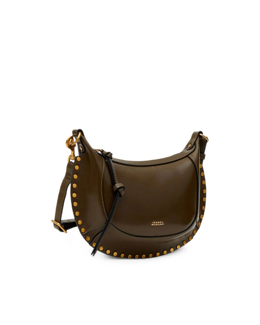 Isabel Marant Baguette Shoulder Bag With Gold-Tone Studs