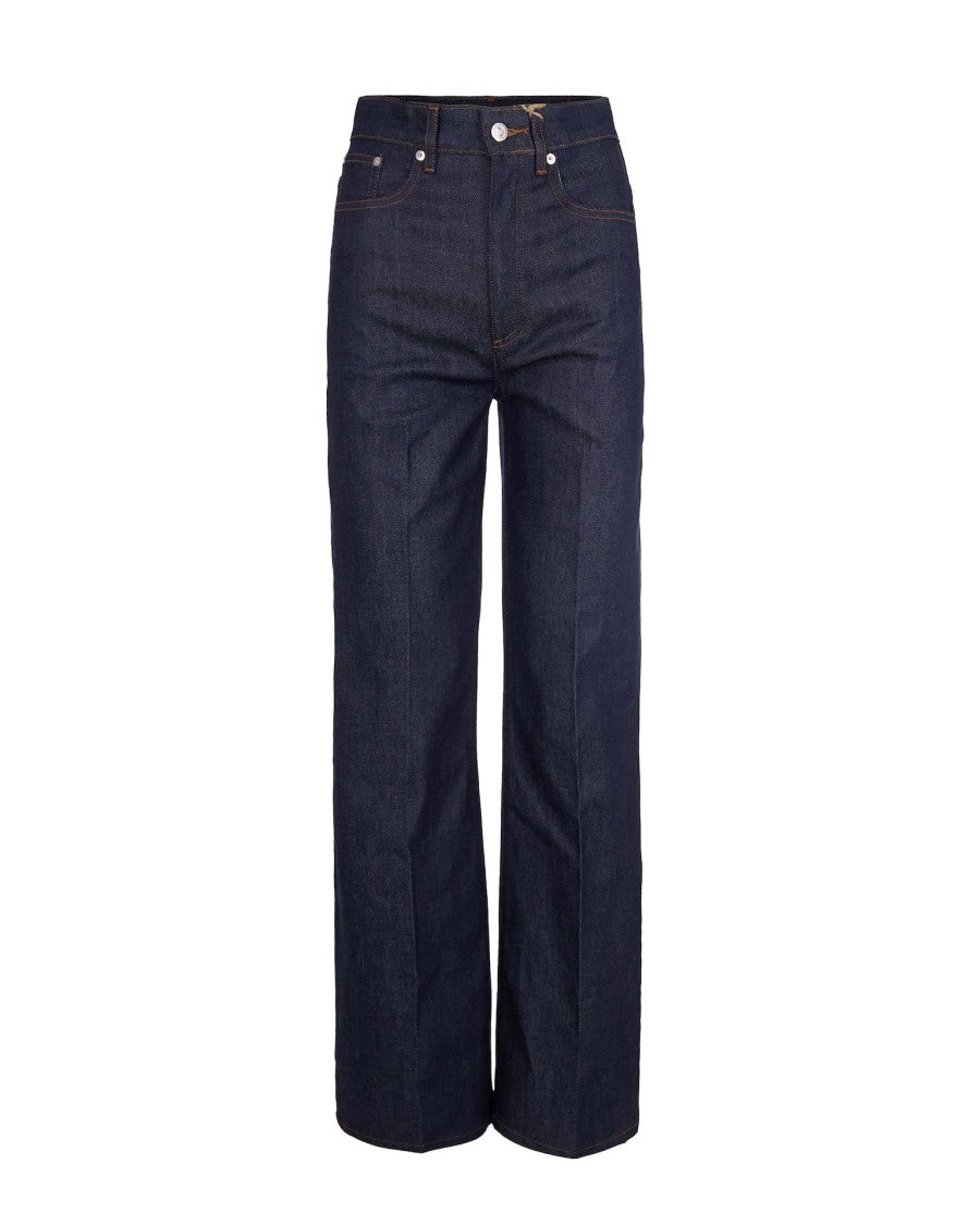 A.P.C. Domino Indigo Jeans With Classic Five-Pocket Design
