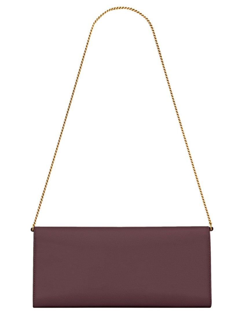 Saint Laurent Rectangular Shoulder Bag In Smooth Calf Leather
