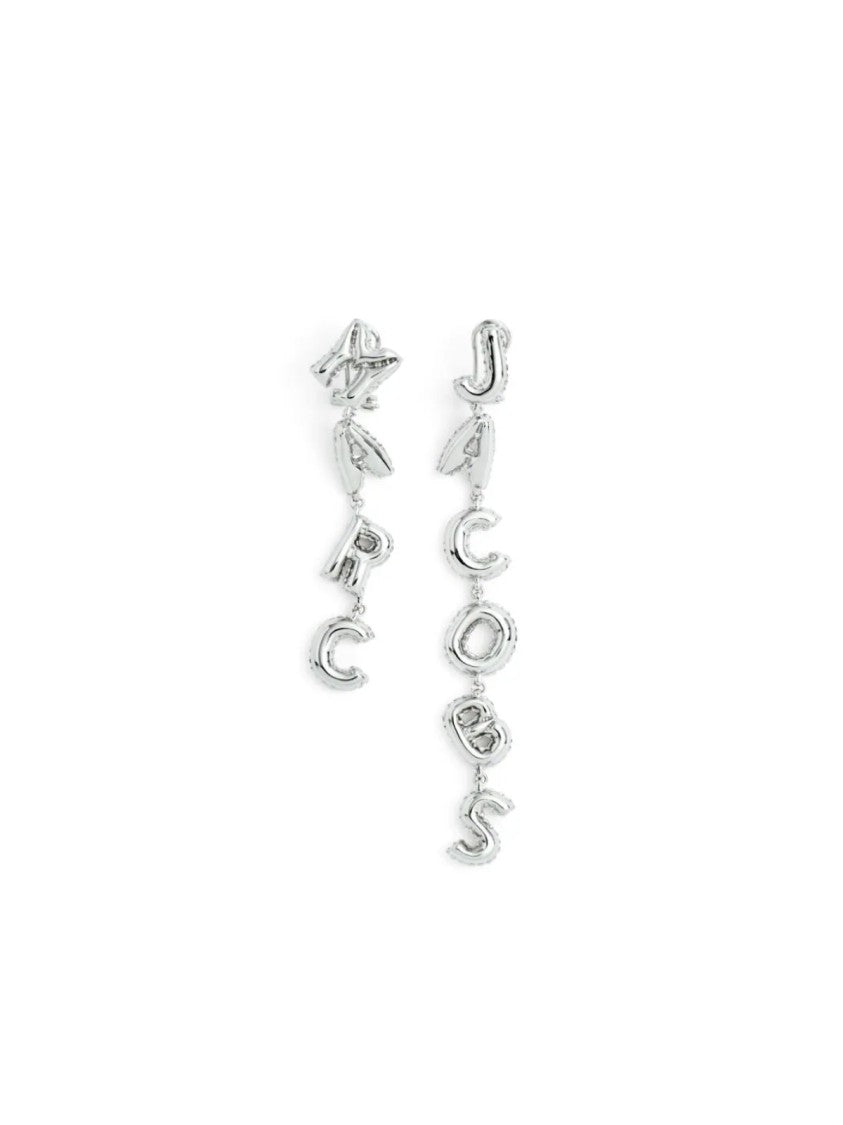 Marc Jacobs Logo Balloon Hoop Earrings