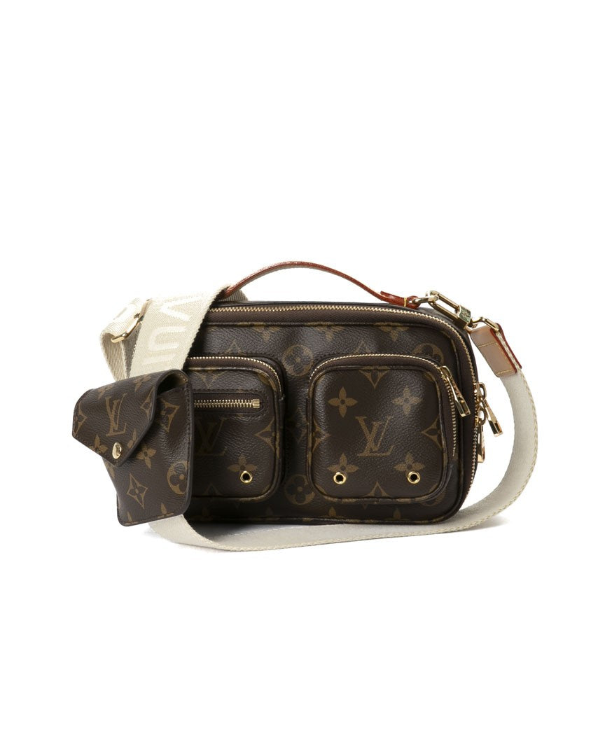 Louis Vuitton Utility Pm Monogram Canvas Shoulder Bag