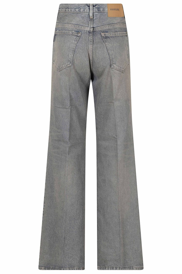 Haikure Wide-Leg Denim Clara Ziggy Jeans By Haikure