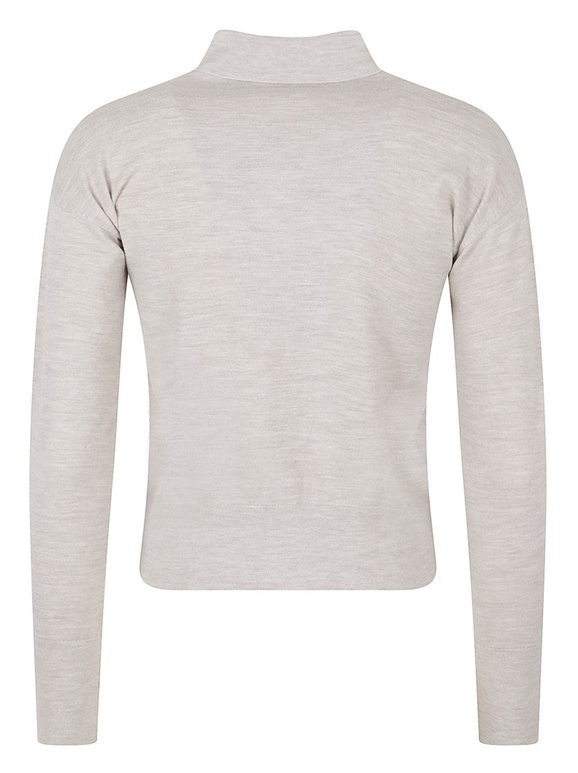 Max Mara Classic Cardigan With Shirt Collar